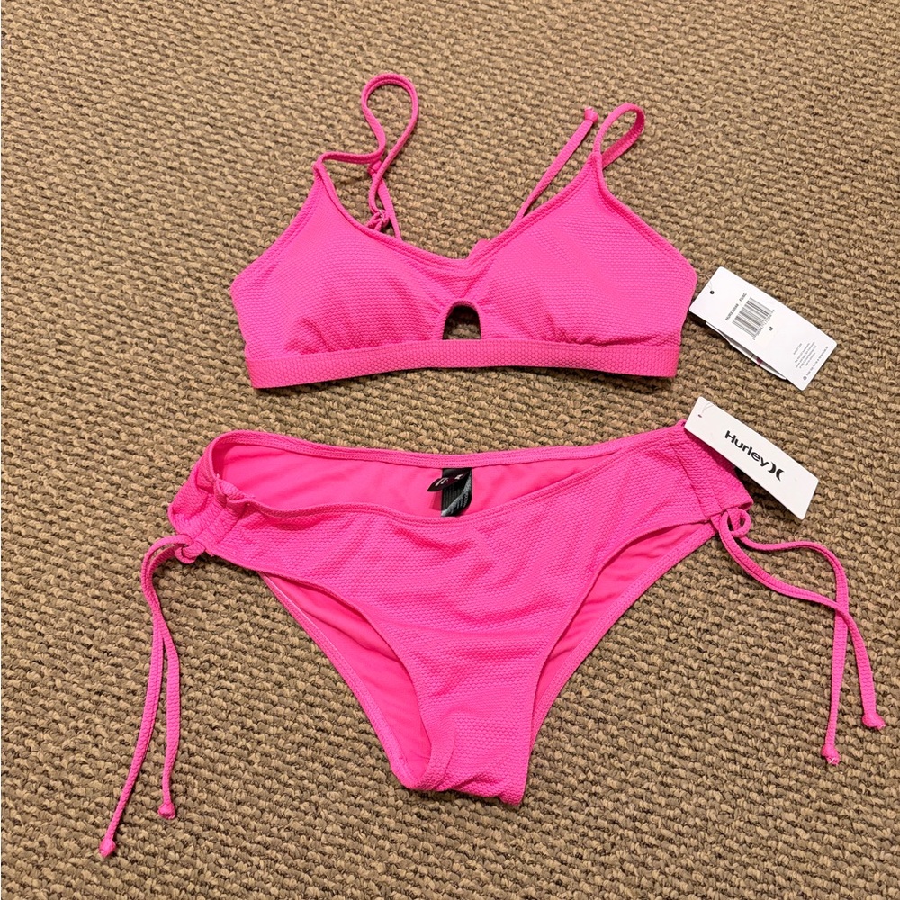 Hurley Vibrant Pink Swimwear
